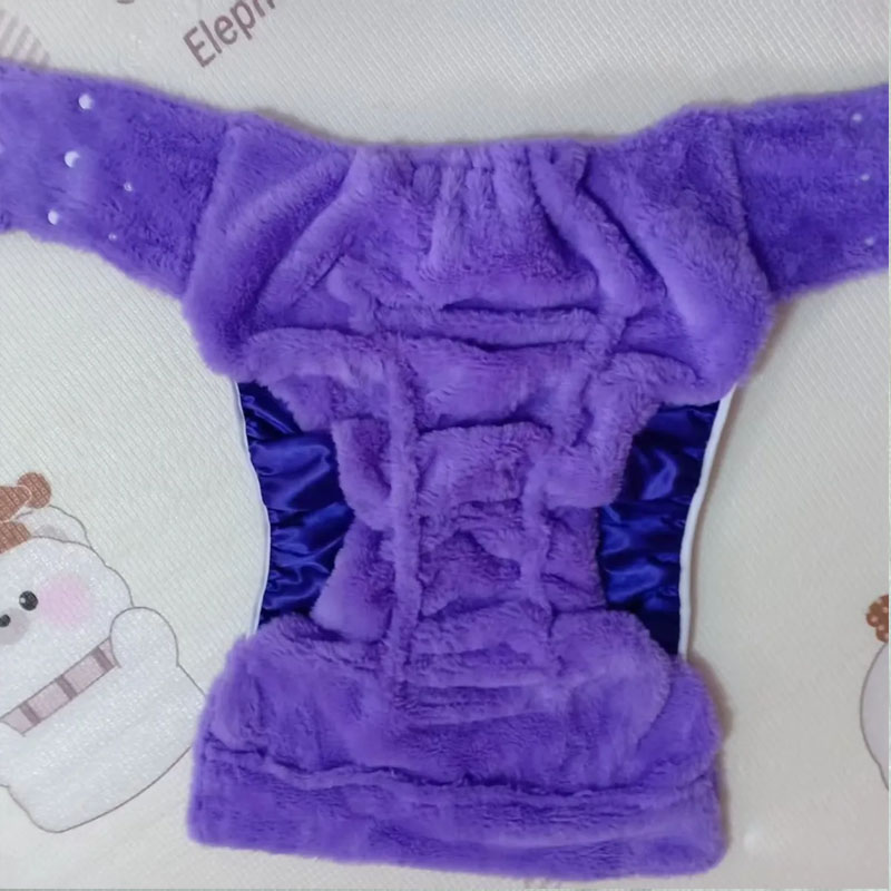 Diapering - Lapin vison velours ABDL adulte bébé