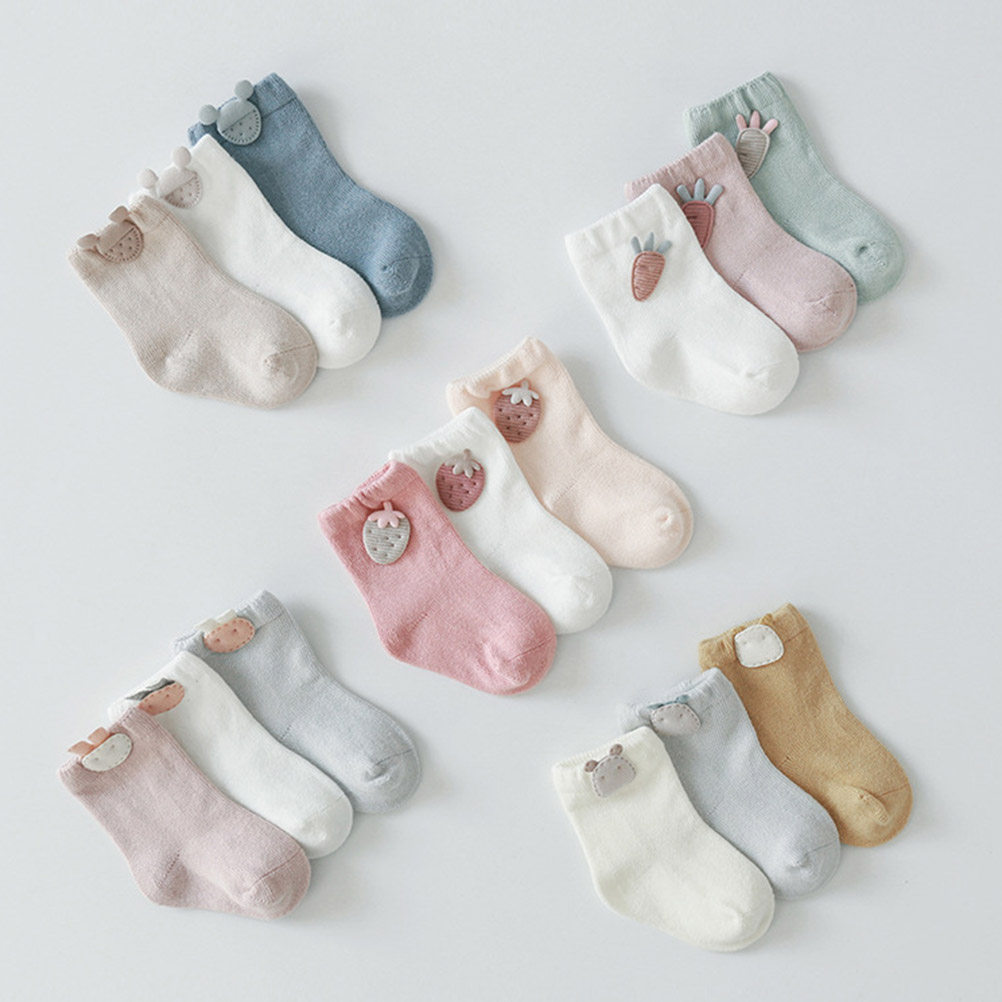 3 paires de chaussettes pour b - Unisex Baby Socks Non Slip avis et prix