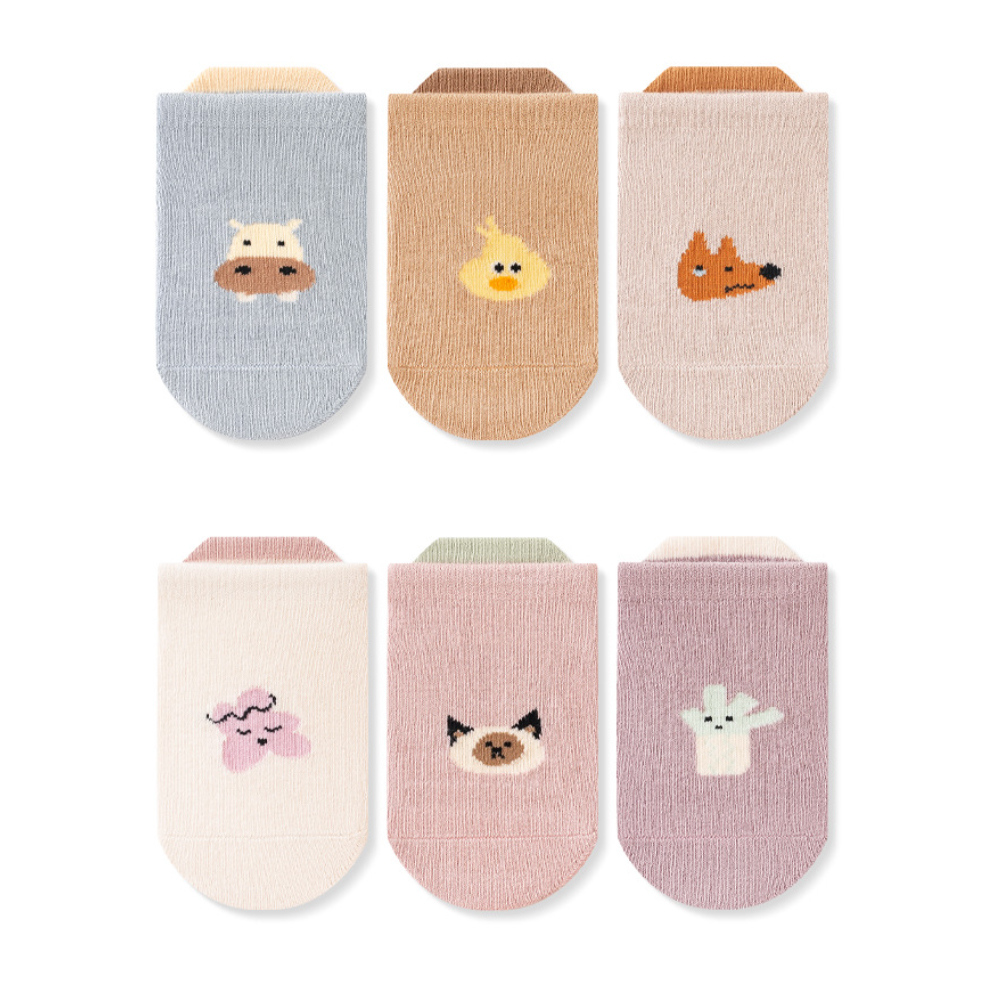 6 paires de chaussettes antidé - Unisex Baby Socks Non Slip avis et prix